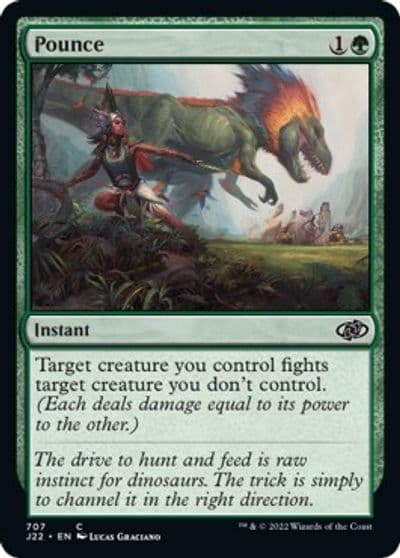 Pounce Jumpstart 2022 Magic card