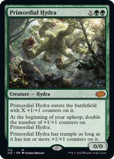 Primordial Hydra Jumpstart 2022 Magic card