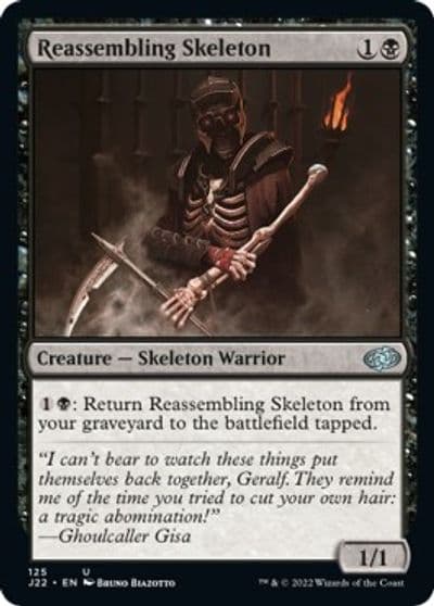Reassembling Skeleton Jumpstart 2022 Magic card