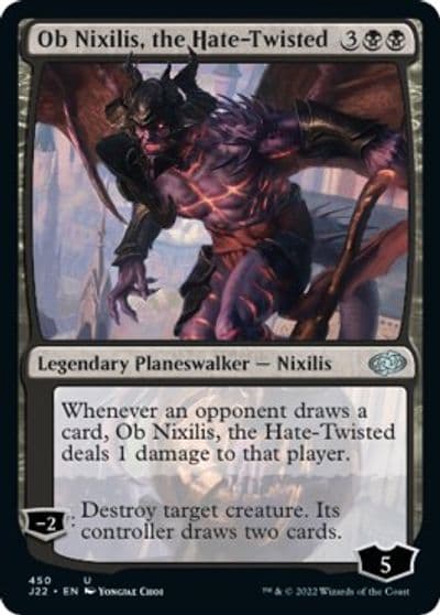 Ob Nixilis the Hate Twisted Jumpstart 2022 Magic card
