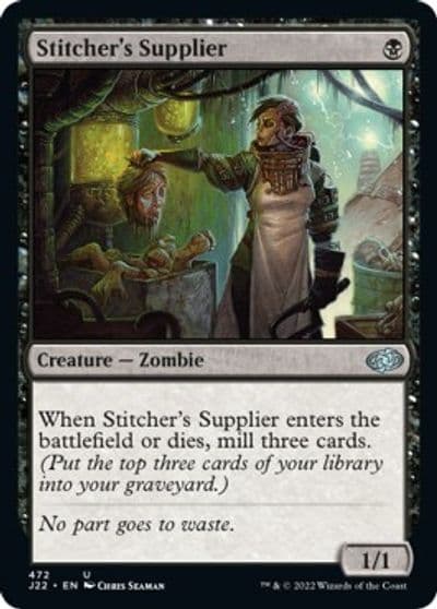 Stitchers Supplier 472 Jumpstart 2022 Magic card