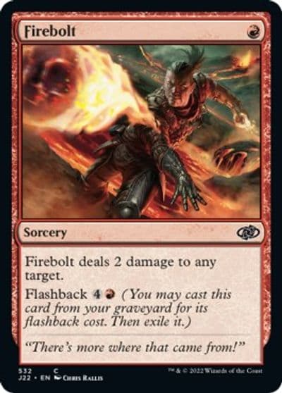 Firebolt Jumpstart 2022 Magic card