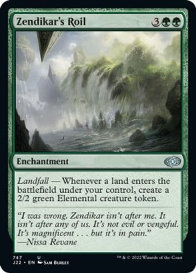 Zendikars Roil Jumpstart 2022 Magic card