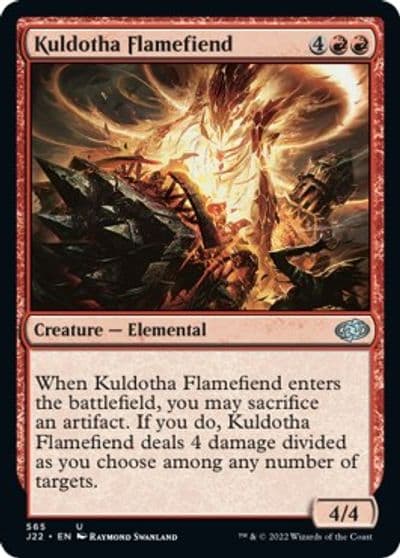 Kuldotha Flamefiend Jumpstart 2022 Magic card