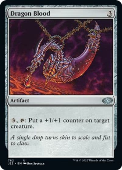 Dragon Blood Jumpstart 2022 Magic card