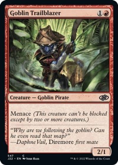 Goblin Trailblazer Jumpstart 2022 Magic card