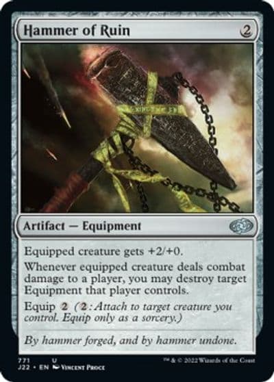 Hammer of Ruin Jumpstart 2022 Magic card