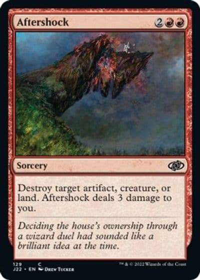Aftershock Jumpstart 2022 Magic card