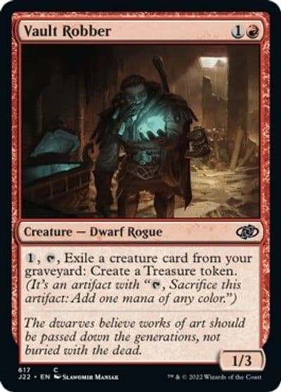 Vault Robber Jumpstart 2022 Magic card