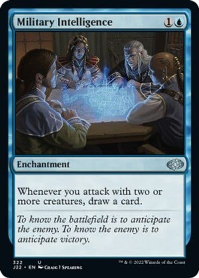 Military Intelligence Jumpstart 2022 Magic card