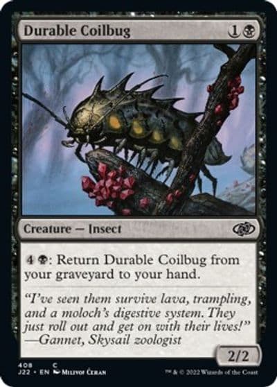 Durable Coilbug Jumpstart 2022 Magic card