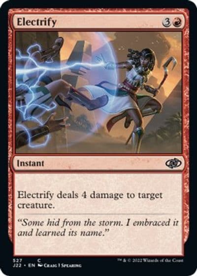Electrify Jumpstart 2022 Magic card