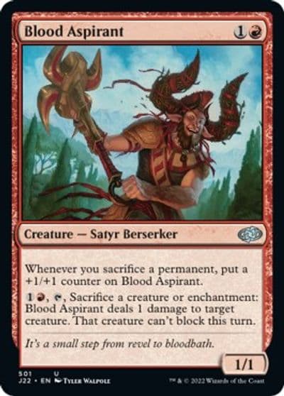 Blood Aspirant Jumpstart 2022 Magic card
