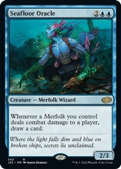 Seafloor Oracle Jumpstart 2022 Magic card