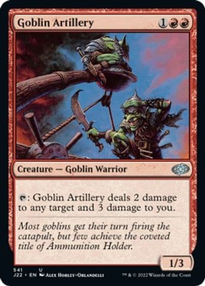 Goblin Artillery Jumpstart 2022 Magic card