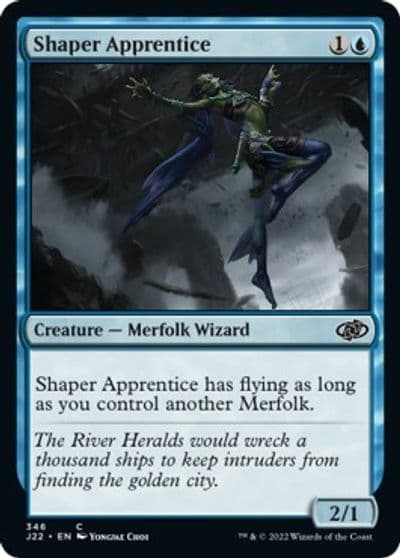 Shaper Apprentice Jumpstart 2022 Magic card