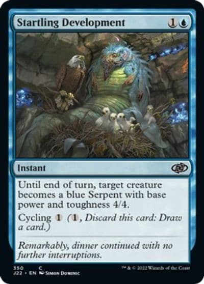 Startling Development Jumpstart 2022 Magic card