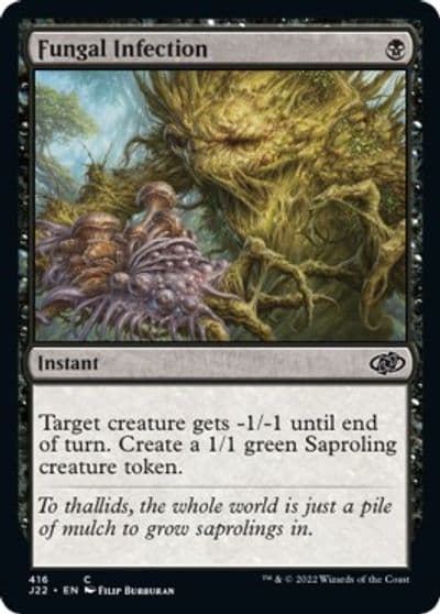 Fungal Infection Jumpstart 2022 Magic card