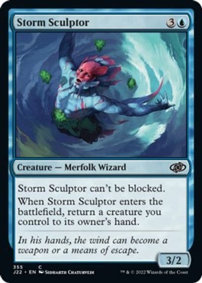 Storm Sculptor Jumpstart 2022 Magic card