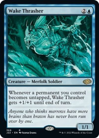 Wake Thrasher Jumpstart 2022 Magic card