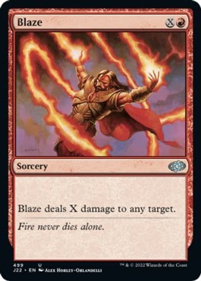 Blaze Jumpstart 2022 Magic card