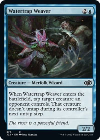 Watertrap Weaver Jumpstart 2022 Magic card