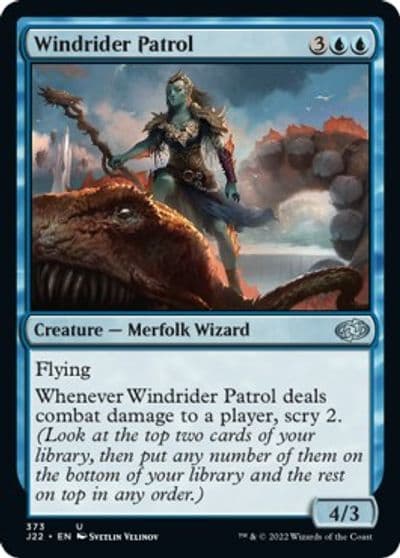 Windrider Patrol Jumpstart 2022 Magic card