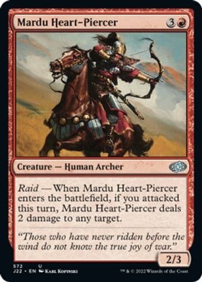 Mardu Heart Piercer Jumpstart 2022 Magic card