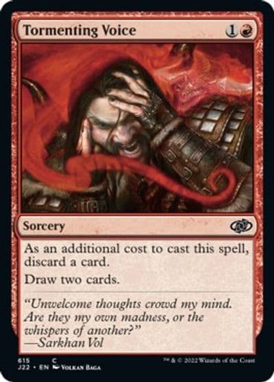 Tormenting Voice Jumpstart 2022 Magic card