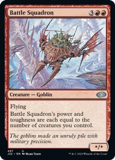 Battle Squadron Jumpstart 2022 Magic card