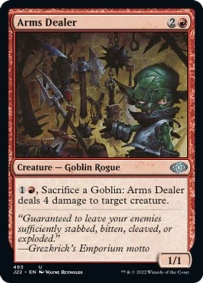 Arms Dealer Jumpstart 2022 Magic card