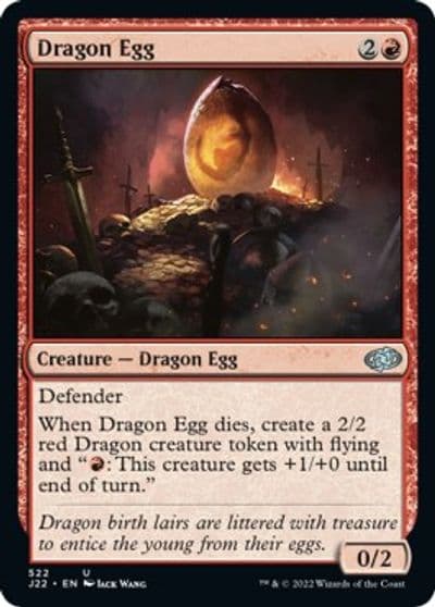 Dragon Egg Jumpstart 2022 Magic card