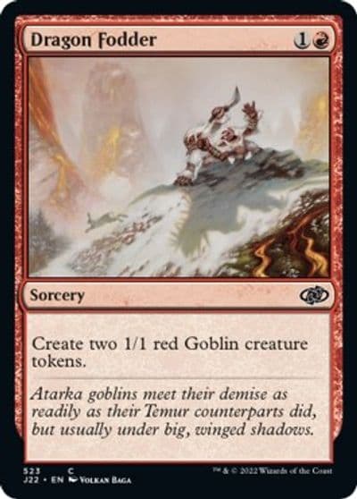 Dragon Fodder 523 Jumpstart 2022 Magic card
