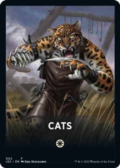 Cats Theme Card Jumpstart 2022 Magic card