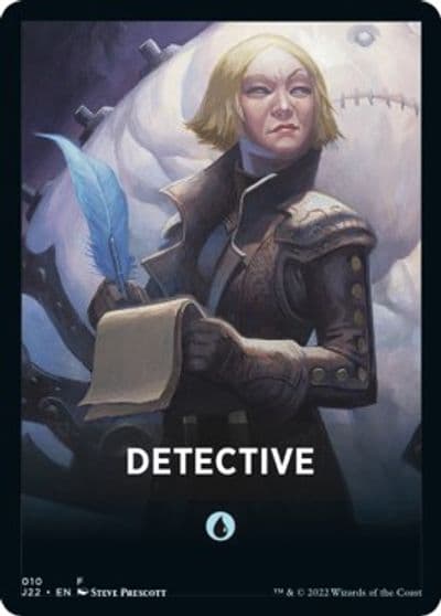 Detective Theme Card Jumpstart 2022 Magic card