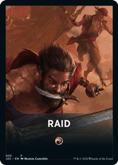 Raid Theme Card Jumpstart 2022 Magic card