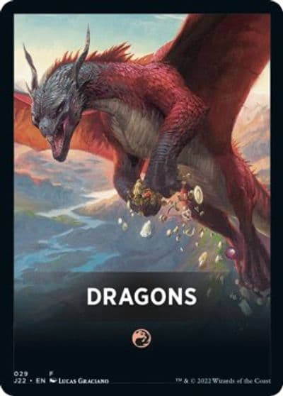 Dragons Theme Card Jumpstart 2022 Magic card