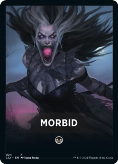 Morbid Theme Card Jumpstart 2022 Magic card
