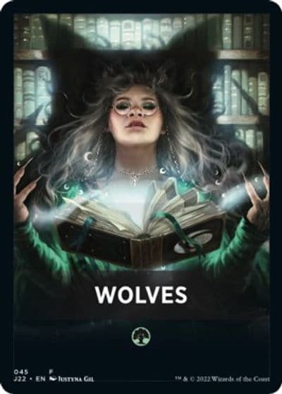 Wolves Theme Card Jumpstart 2022 Magic card