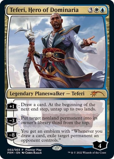 Teferi Hero of Dominaria Pro Tour Promos Magic card