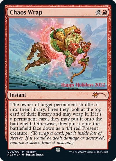 Chaos Wrap Special Occasion Magic card