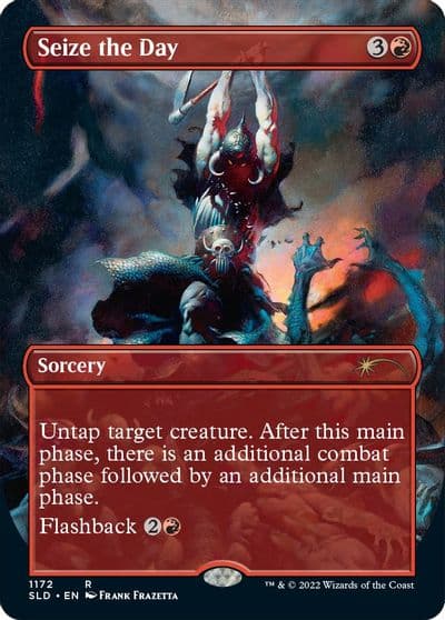 Seize the Day Secret Lair Drop Series Magic card