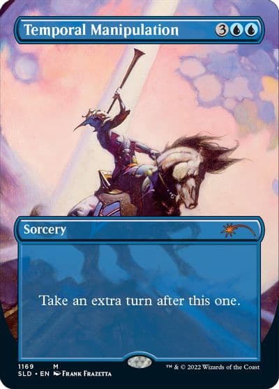 Temporal Manipulation Secret Lair Drop Series Magic card