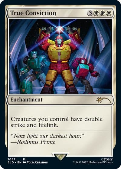 True Conviction Secret Lair Drop Series Magic card