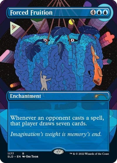 Forced Fruition Secret Lair Drop Series Magic card
