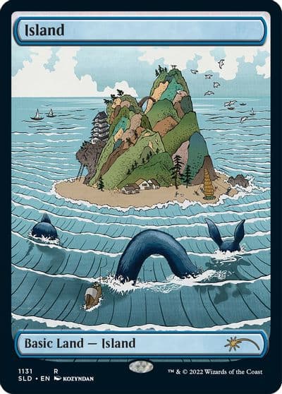 Island 1131 Secret Lair Drop Series Magic card