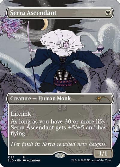 Serra Ascendant Secret Lair Drop Series Magic card