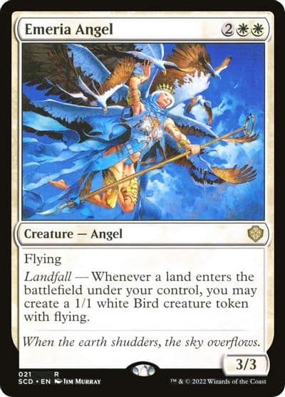 Emeria Angel Starter Commander Decks Magic card
