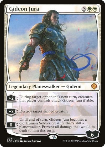 Gideon Jura Starter Commander Decks Magic card