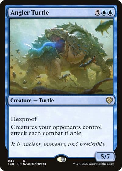 Angler Turtle Starter Commander Decks Magic card